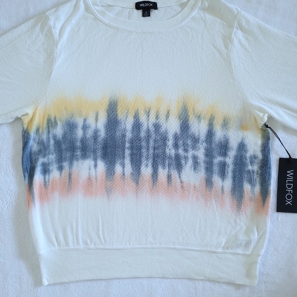 Wildfox🦊 "Baja Burst" Tie Dye☮️ Sweatshirt  - NWT - Picture 3 of 16